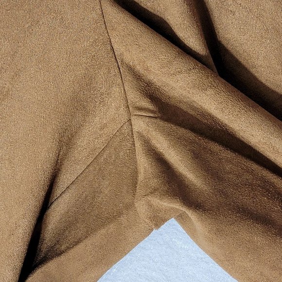 J Jill Suede Ankle Legging Womens M Brown Ankle Pants Casual Textured Neutral - Picture 7 of 12